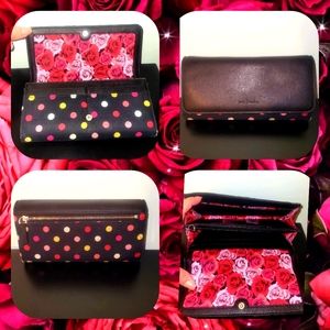 Vera Bradley Audrey Wallet in Havana Rose